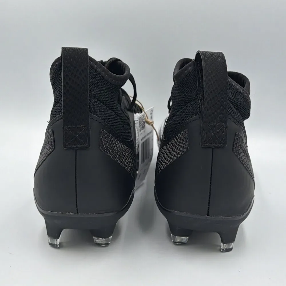 Adidas Adizero Impact Black/White Football Cleats Shoes IE1413 Men's Size 8 NWT